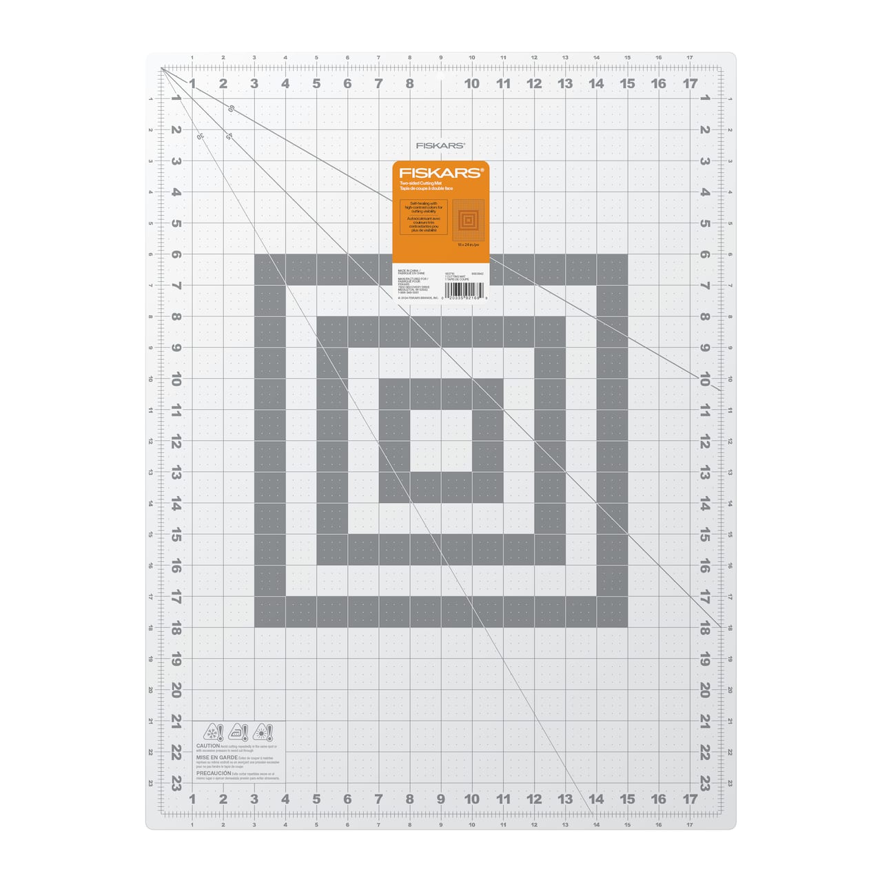 Achetez le tapis de découpe autocicatrisant à deux côtés de 45,7 cm x 60,9 cm de Fiskars chez Michaels.